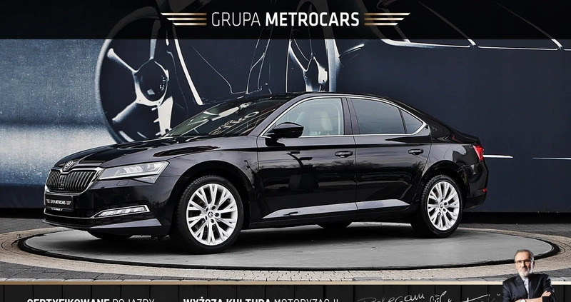 Skoda Superb cena 82899 przebieg: 189998, rok produkcji 2019 z Suchedniów małe 704